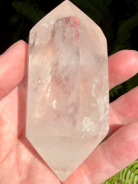 Double-Terminated Clear Quartz Wand - Morganna’s Treasures