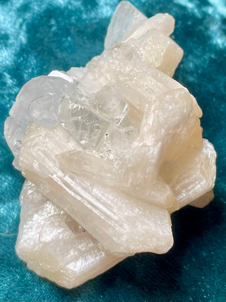 Apophyllite with Stilbite Crystal Cluster