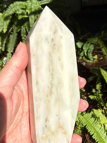 White Calcite Tower