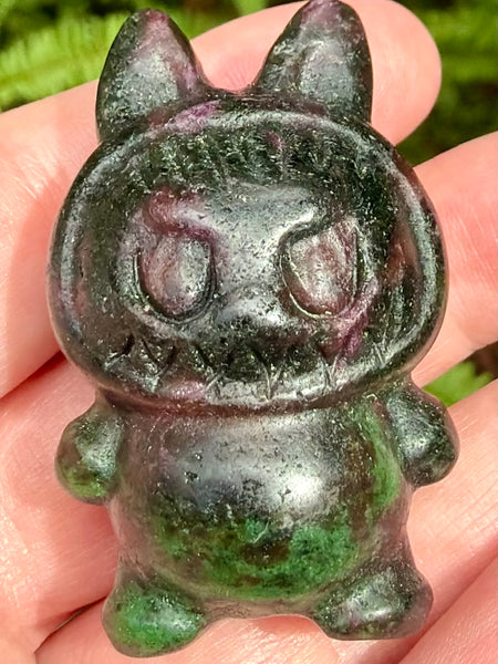 Ruby in Zoisite Labubu - Morganna’s Treasures