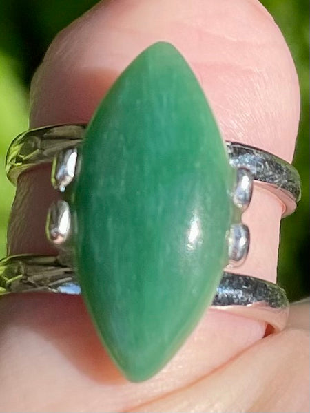 Green Onyx Ring Size 7.5 - Morganna’s Treasures 