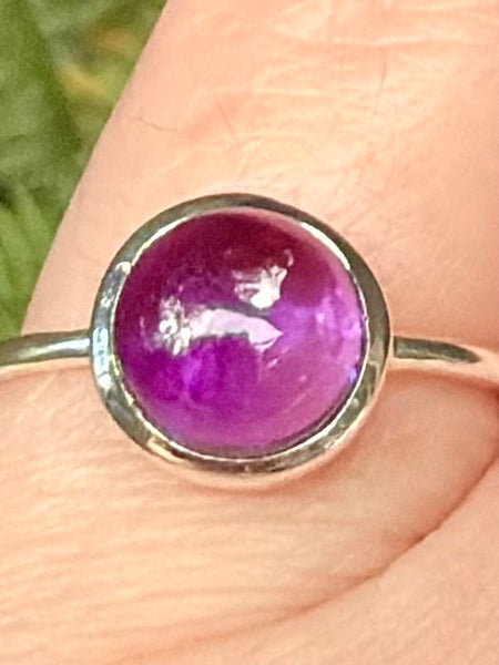 Purple Amethyst Ring Size 6.5 - Morganna’s Treasures