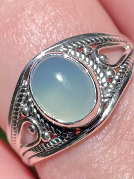 Aqua Chalcedony Ring Size 9 - Morganna’s Treasures 