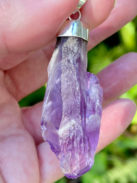 Elestial Root Amethyst Pendant - Morganna’s Treasures