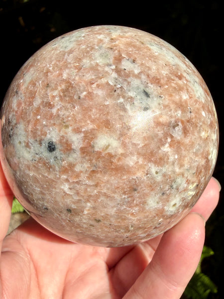 Peach Blossom Jasper Sphere