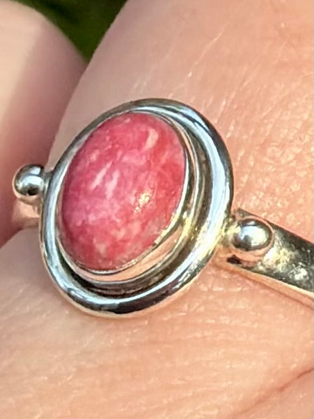 Pink Thulite Ring Size 9 - Morganna’s Treasures