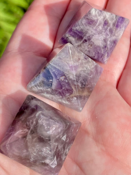 Amethyst Pyramids - Morganna’s Treasures 