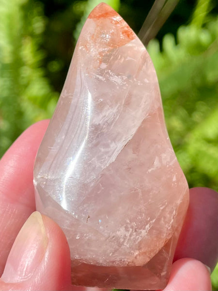 Small Hematoid Quartz Flame