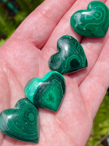 Malachite Hearts - Morganna’s Treasures