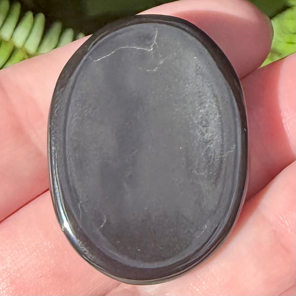 Black Obsidian Palm Stone - Morganna’s Treasures