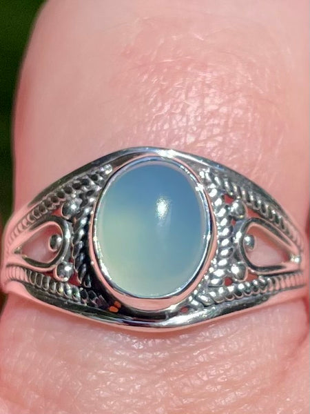 Aqua Chalcedony Ring Size 9 - Morganna’s Treasures 