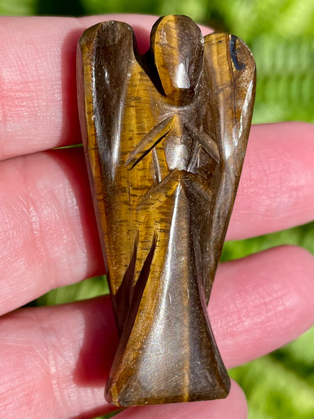 Tigers Eye Pocket Angel - Morganna’s Treasures 