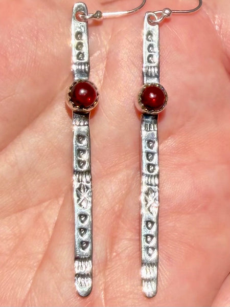 Beautiful Garnet Earrings