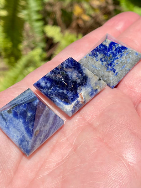 Lapis Lazuli Lemurian Power Pyramid - Morganna’s Treasures