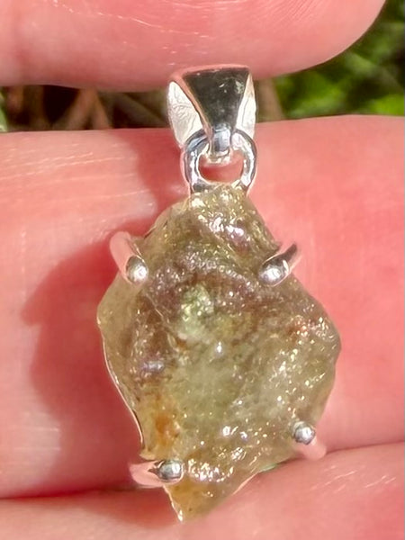 Rough Watermelon Tourmaline Pendant - Morganna’s Treasures