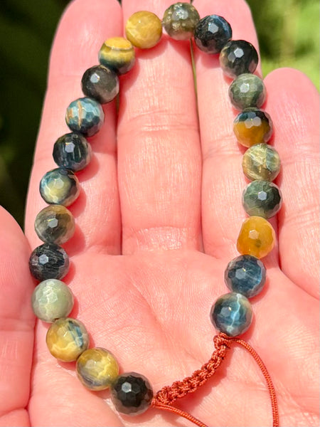 Adjustable Faceted Pietersite Bracelets - Morganna’s Treasures