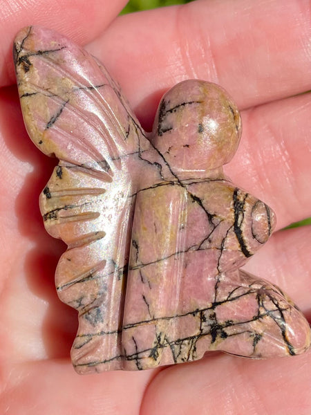 Small Rhodonite Fairy - Morganna’s Treasures