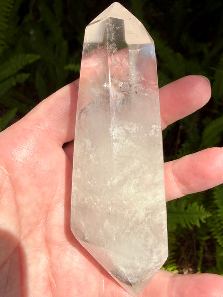 Double-Terminated Clear Quartz Wand - Morganna’s Treasures