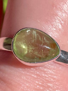 Green Kyanite Ring Size 9