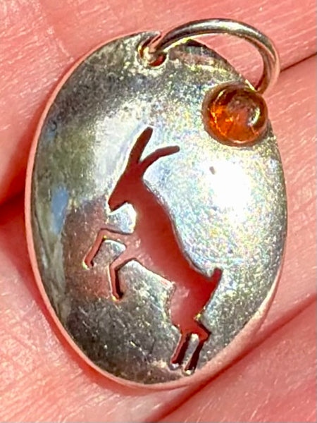 Baltic Amber Capricorn Pendant