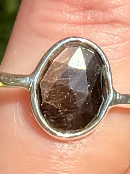 Zawadi Golden Sapphire Ring Size 7 - Morganna’s Treasures