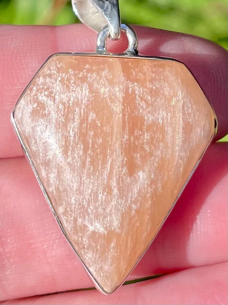 Orange Selenite Pendant - Morganna’s Treasures