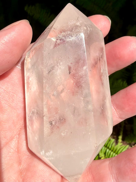 Double-Terminated Clear Quartz Wand - Morganna’s Treasures