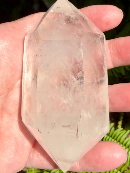 Double-Terminated Clear Quartz Wand - Morganna’s Treasures
