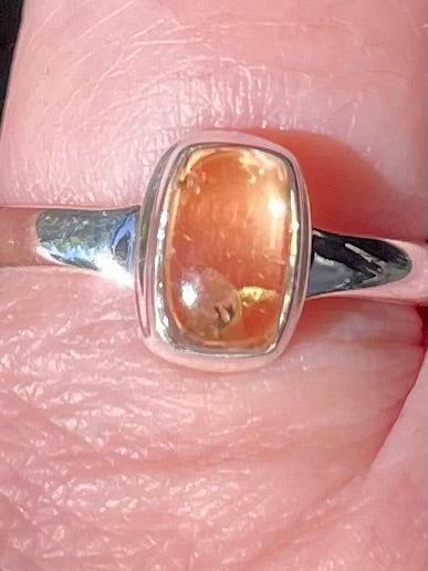 Imperial Topaz Ring Size 7.5