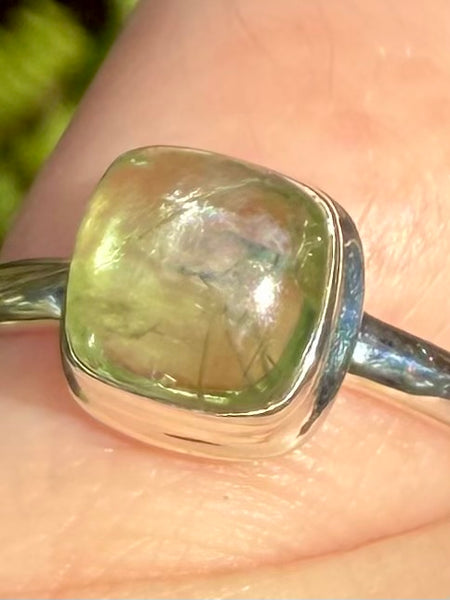 Green Kyanite Ring Size 7 - Morganna’s Treasures