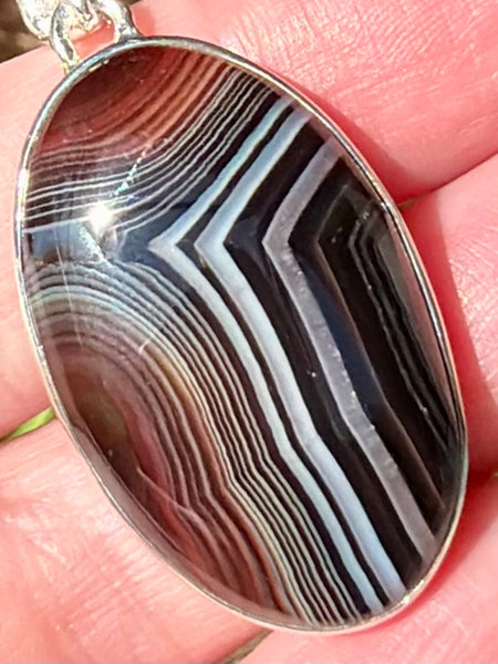 Botswana Agate Pendant