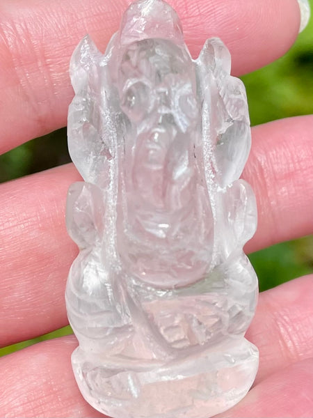 Clear Quartz Ganesha - Morganna’s Treasures