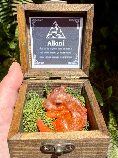 “Allani” Resin Dragon