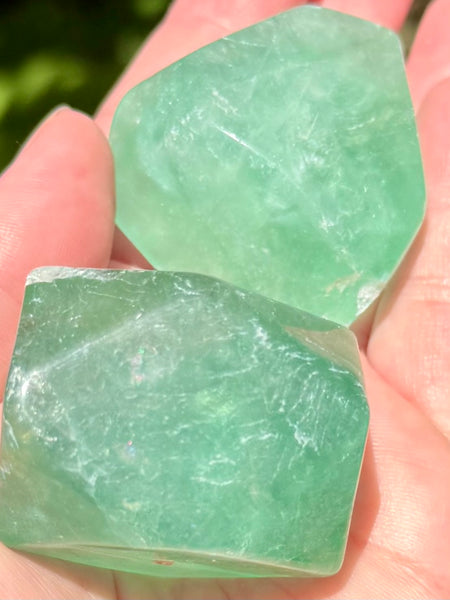Green Fluorite Visioning Stones