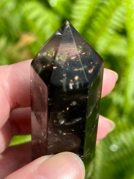 Black Tourmaline Orgonite Tower - Morganna’s Treasures 