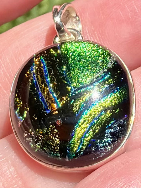 Dichroic Glass Pendant