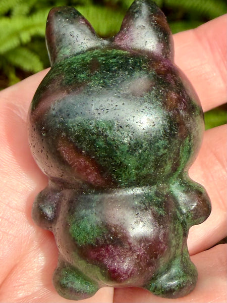 Ruby in Zoisite Labubu - Morganna’s Treasures