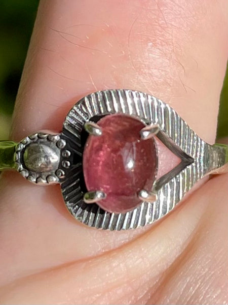 Pink Tourmaline Ring Size 7 - Morganna’s Treasures 