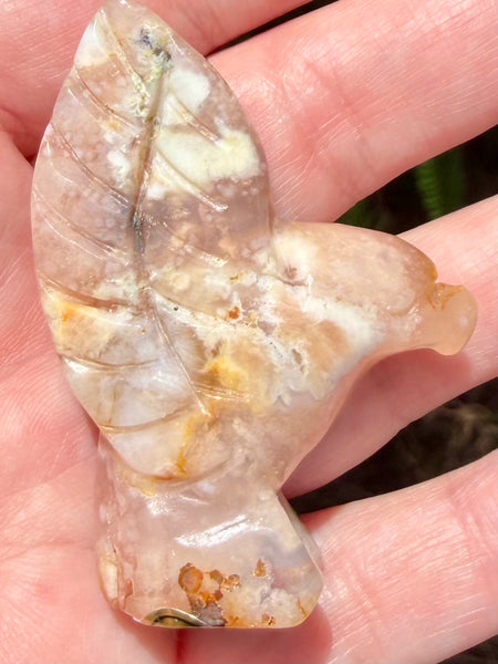Flower Agate Bird - Morganna’s Treasures