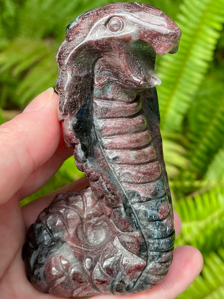 Garnet in Matrix Cobra - Morganna’s Treasures