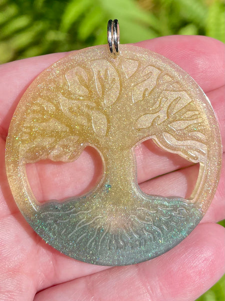 Resin Tree of Life Pendant - Morganna’s Treasures