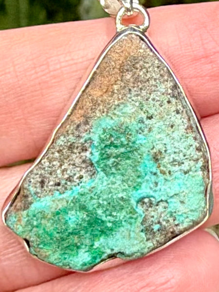 Rough Atacamite Pendant - Morganna’s Treasures