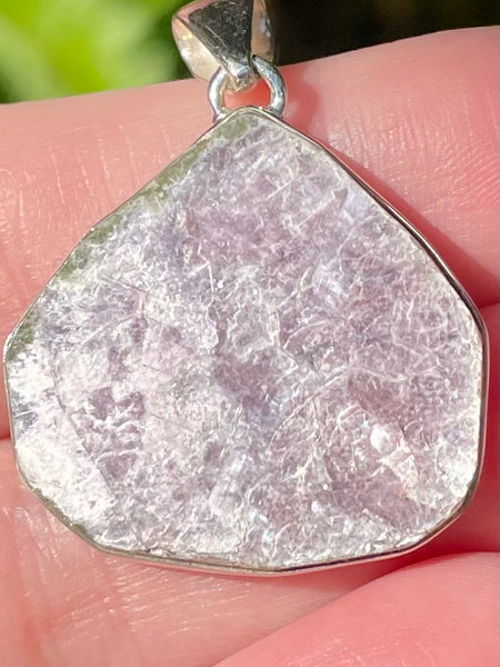 Flashy Lepidolite Pendant - Morganna’s Treasures