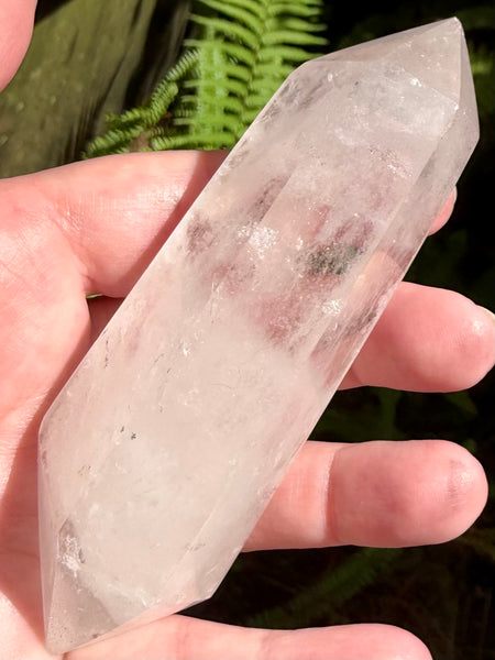 Double-Terminated Clear Quartz Wand - Morganna’s Treasures