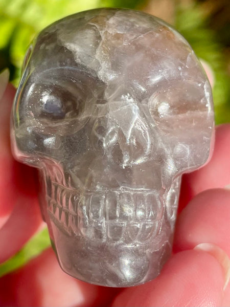 Carved Fluorite Skull - Morganna’s Treasures 