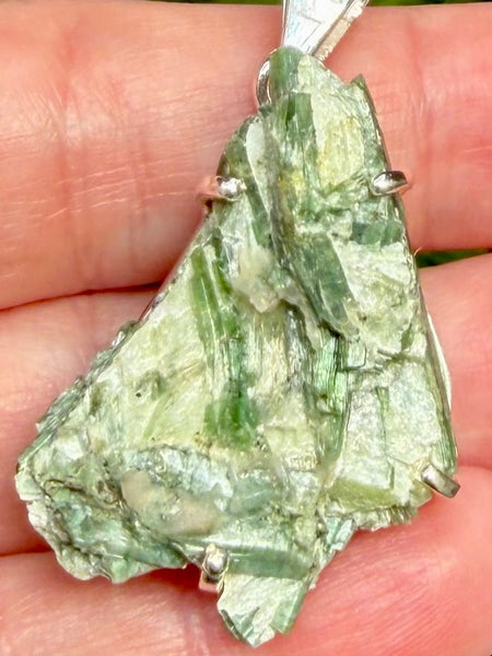 Rough Actinolite Pendant