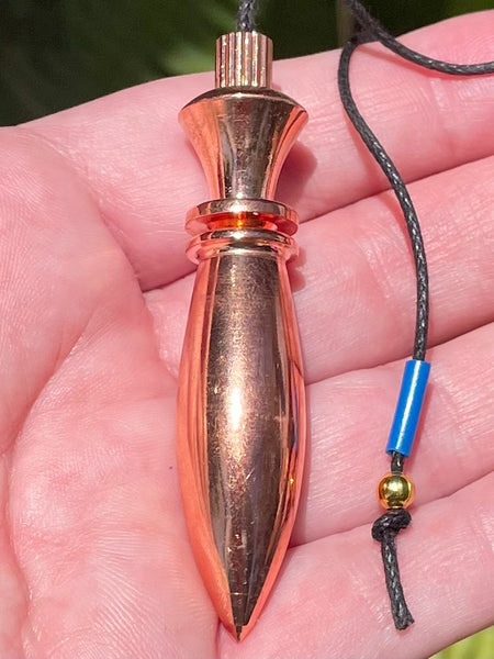 Sacred Copper Chamber Pendulum - Morganna’s Treasures 