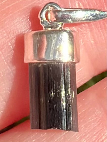 Small Black Tourmaline Pendant - Morganna’s Treasures