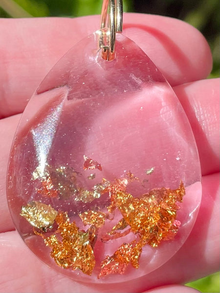 Beautiful Copper Resin Pendant - Morganna’s Treasures