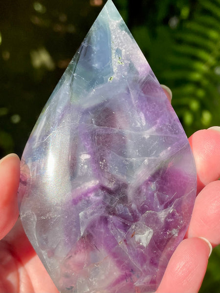 Beautiful Fluorite Flame